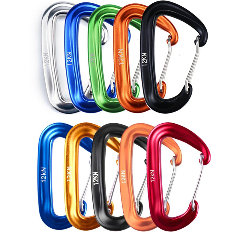 Carabiners Aluminum 12Kn Heavy Duty - Mosquetão de Alumínio Reforçado 12kN em