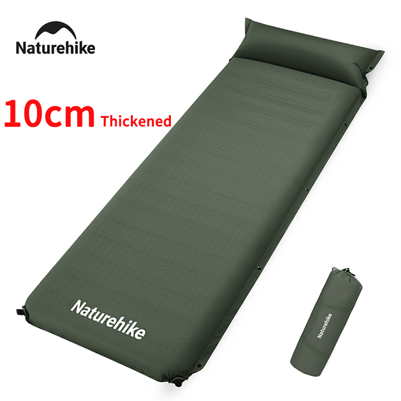 Camping Air Mattress Built In Pump - Naturehike 2024 novo acampamento auto inflável