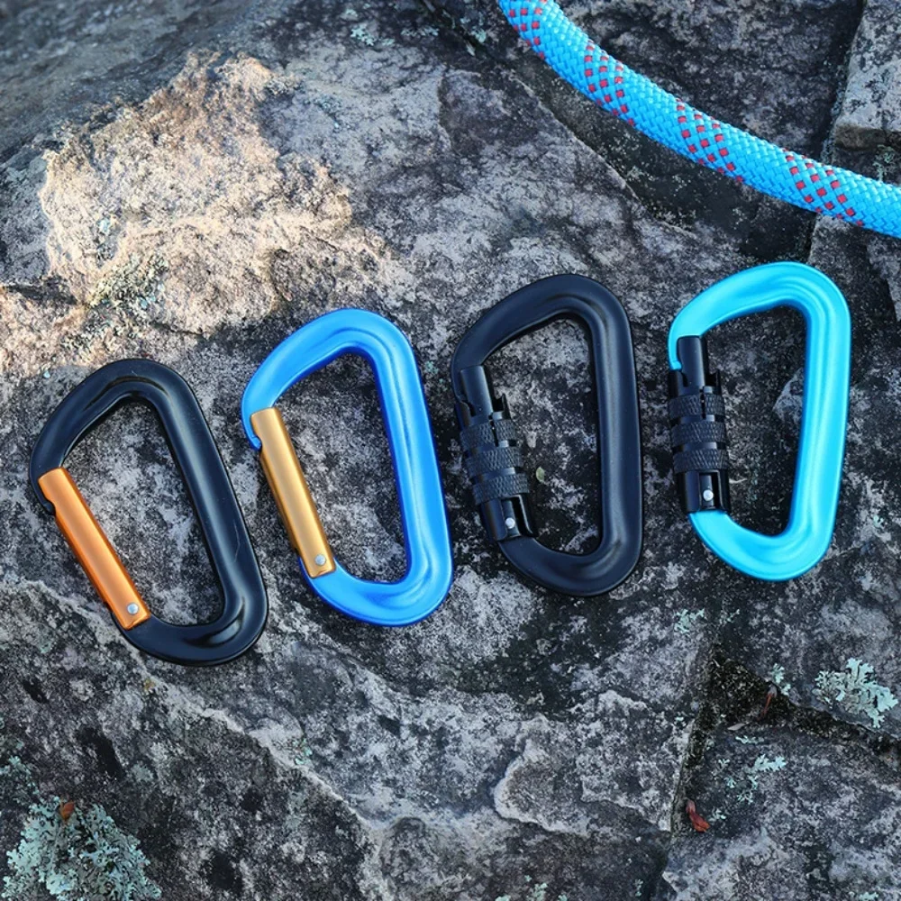 Carabiners Aluminum 12Kn Heavy Duty - Mosquetão de Alumínio em Forma de
