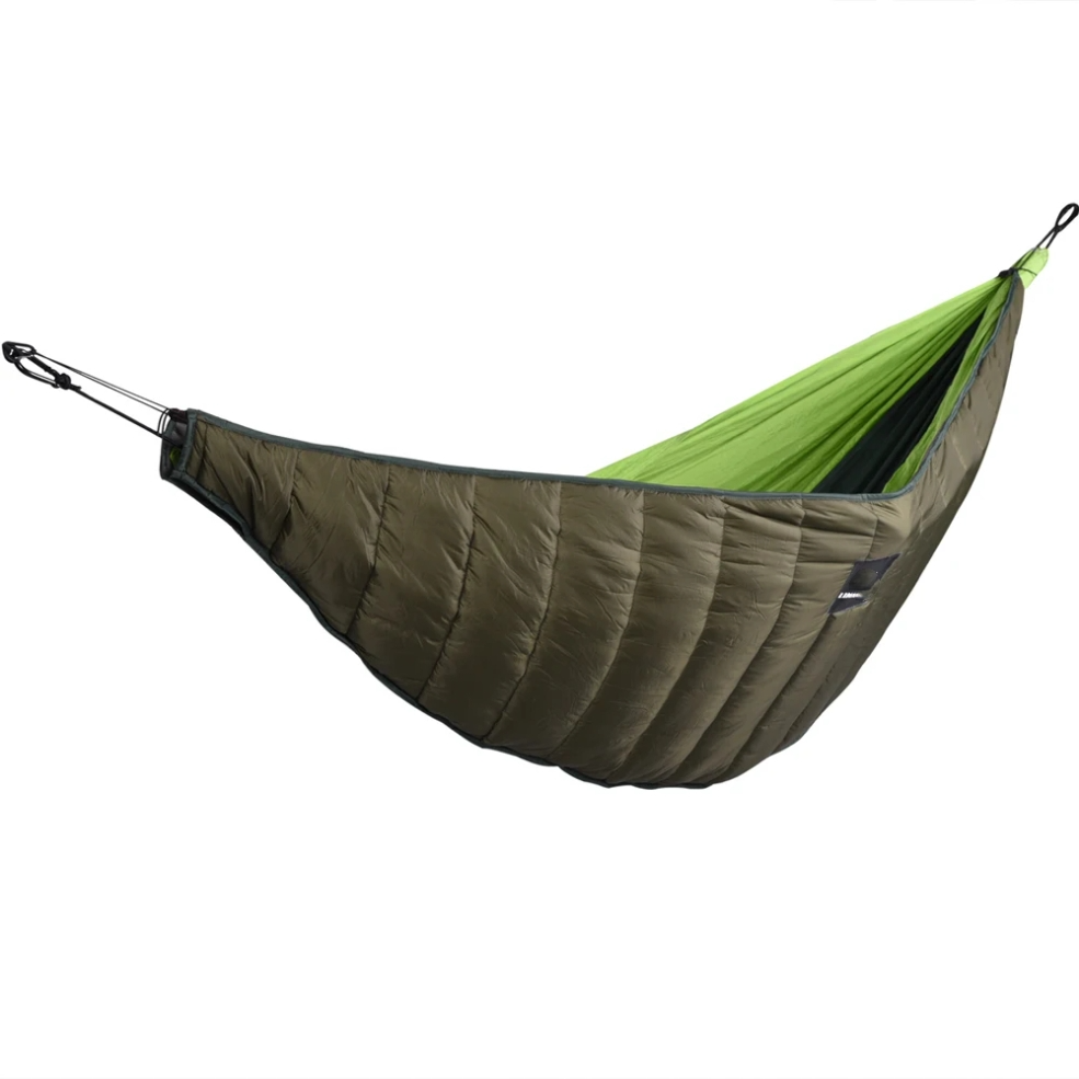 Underquilt For Camping Hammock Cold Weather - Ultraleve acampamento ao ar livre rede