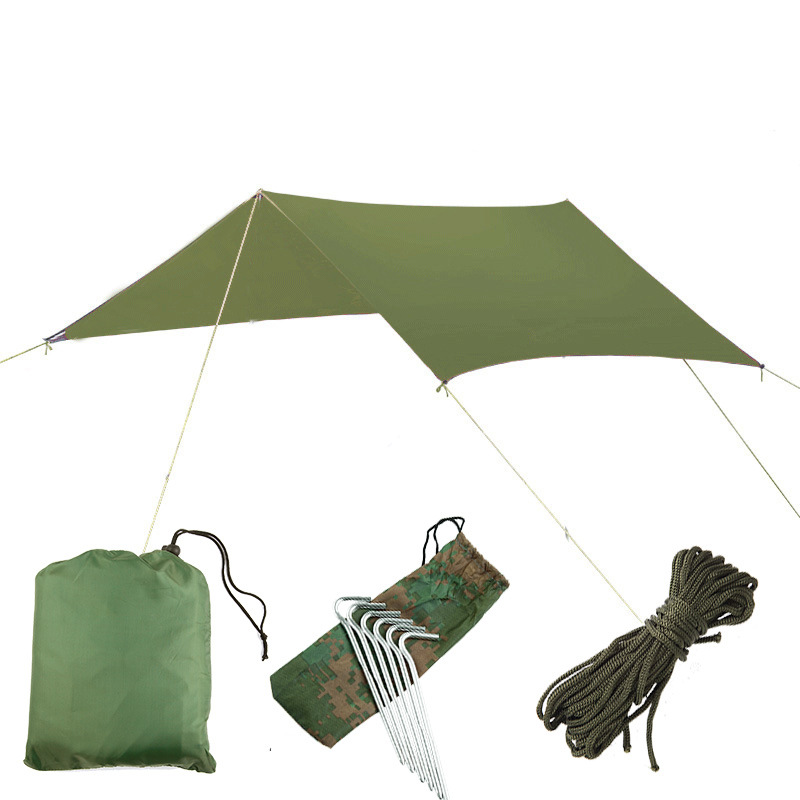 Hammock Rain Fly Tarp Waterproof 3X3M - 3x3m toldo à prova dwaterproof água