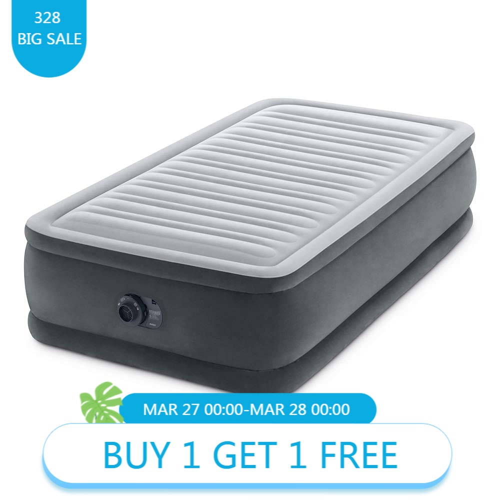 Camping Air Mattress Built In Pump - Colchão Inflável Portátil Moderno de PVC,