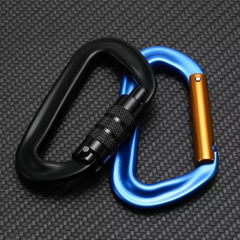 Mosquetão em Liga de Alumínio  - Carabiners Aluminum 12Kn Heavy Duty avaliação e preço