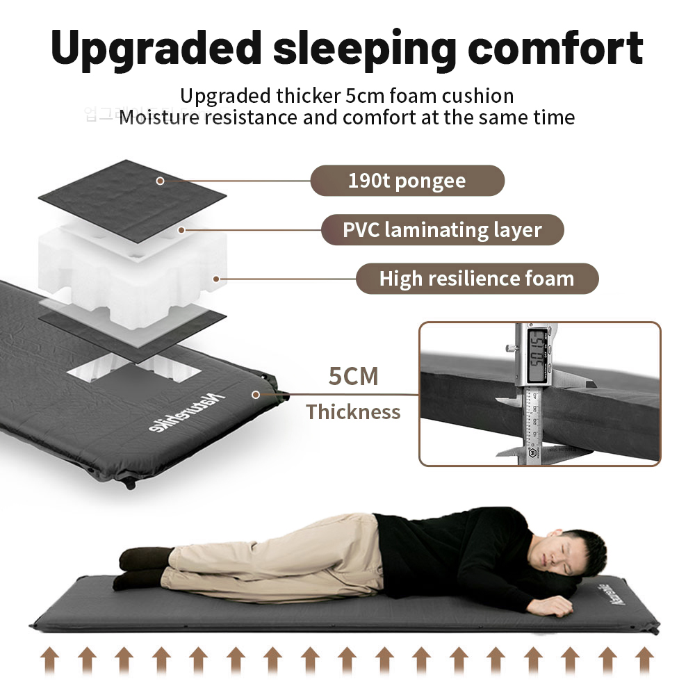 Naturehike colchão auto-infláv - Camping Air Mattress Built In Pump avaliação e preço