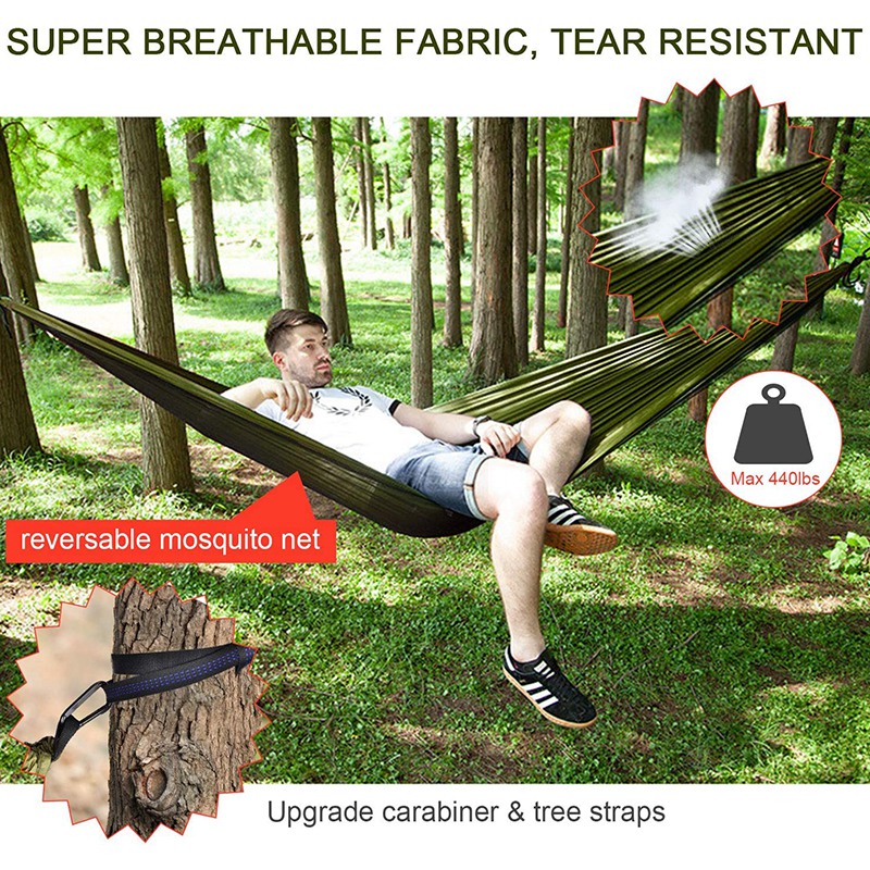 RMWIN – Rede de campismo com t - Camping Hammock With Mosquito Net Rainfly avaliação e preço