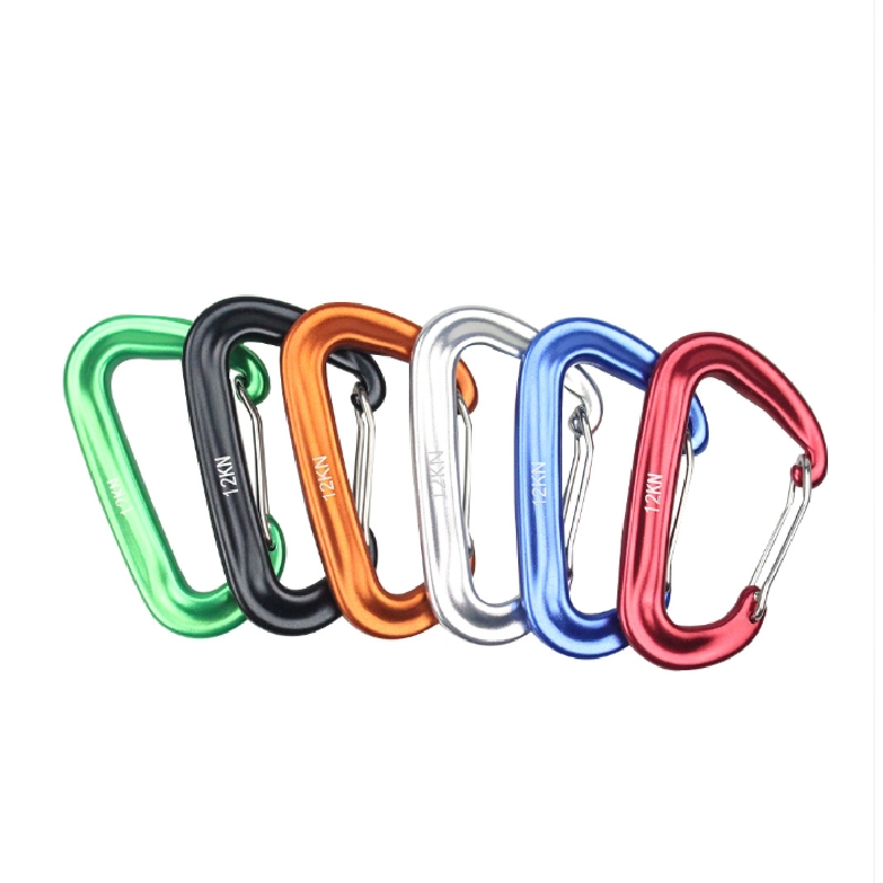 Conjunto de 6 mosquetões de al - Carabiners Aluminum 12Kn Heavy Duty avaliação e preço