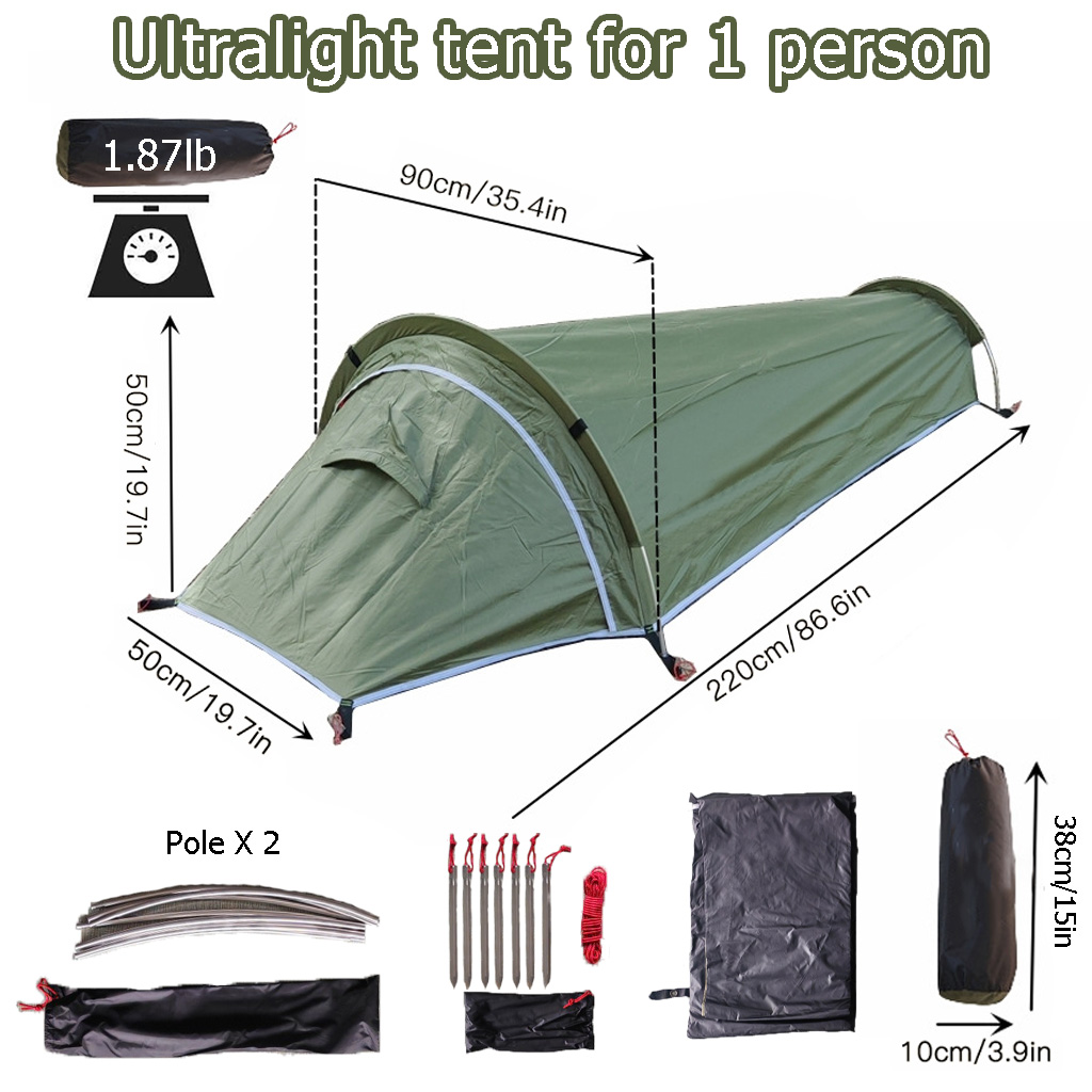 Frete Grátis - Barraca Ultrale - Ultralight Bivy Tent 1 Person Waterproof avaliação e preço