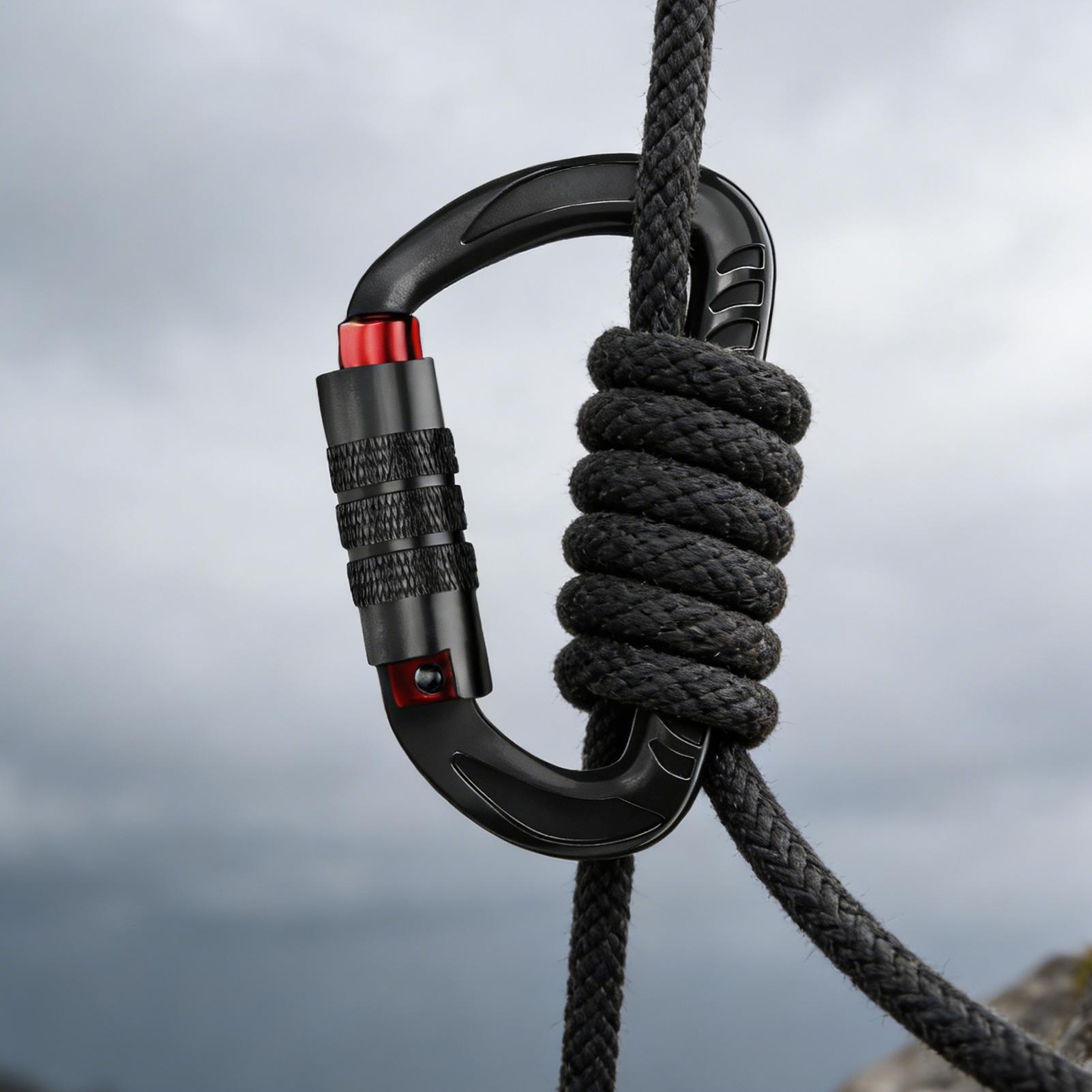 Mosquetão de segurança 12KN, r - Carabiners Aluminum 12Kn Heavy Duty avaliação e preço