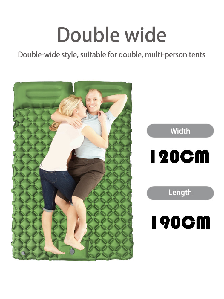 Colchão inflável para camping  - Camping Air Mattress Built In Pump avaliação e preço
