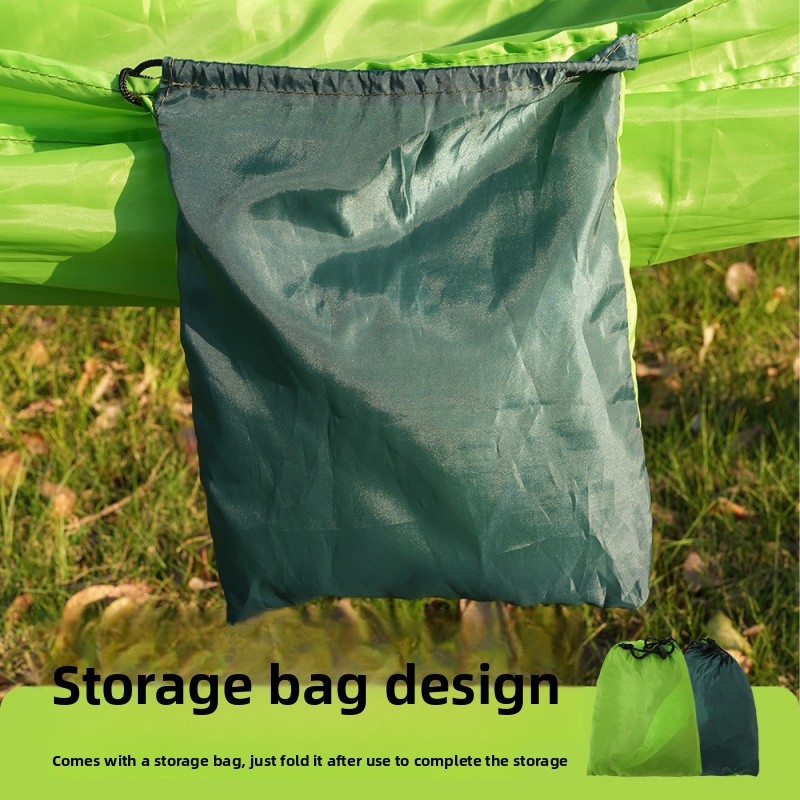 Rede de Camping Portátil 270*1 - Double Hammock Portable Parachute Nylon avaliação e preço