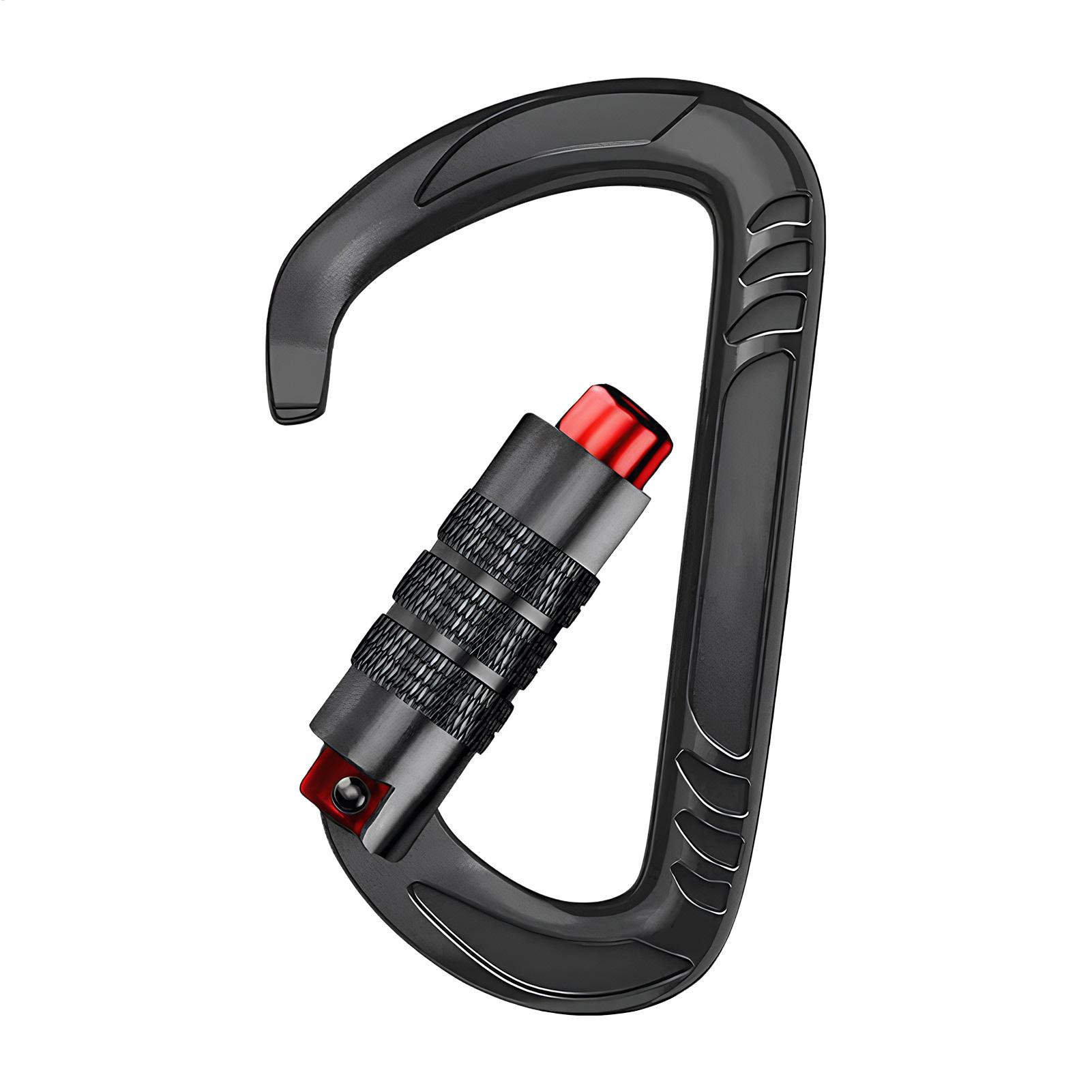 Mosquetão clipe 12kn de carga  - Carabiners Aluminum 12Kn Heavy Duty avaliação e preço