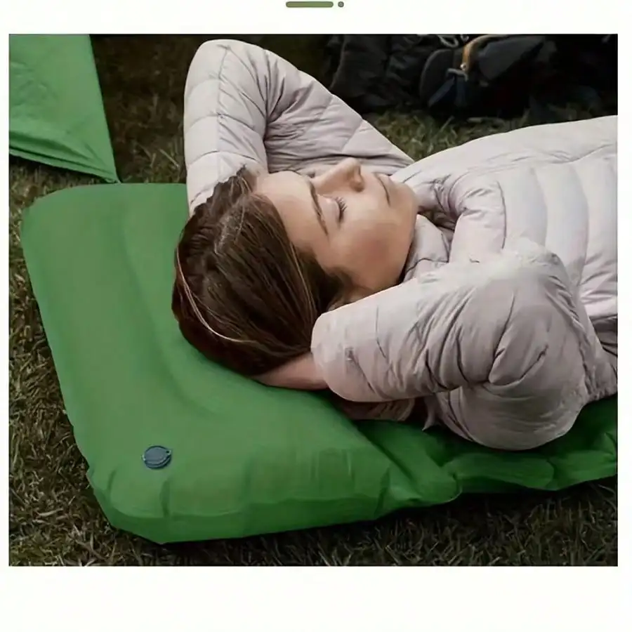 Colchão de camping insuflável  - Camping Air Mattress Built In Pump avaliação e preço