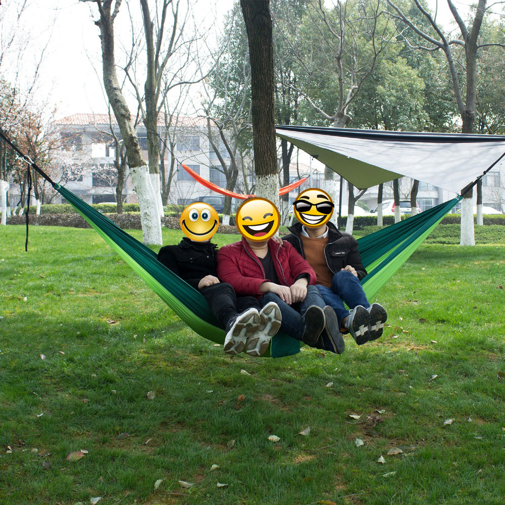 Tecido de pára-quedas de nylon - Double Hammock Portable Parachute Nylon avaliação e preço
