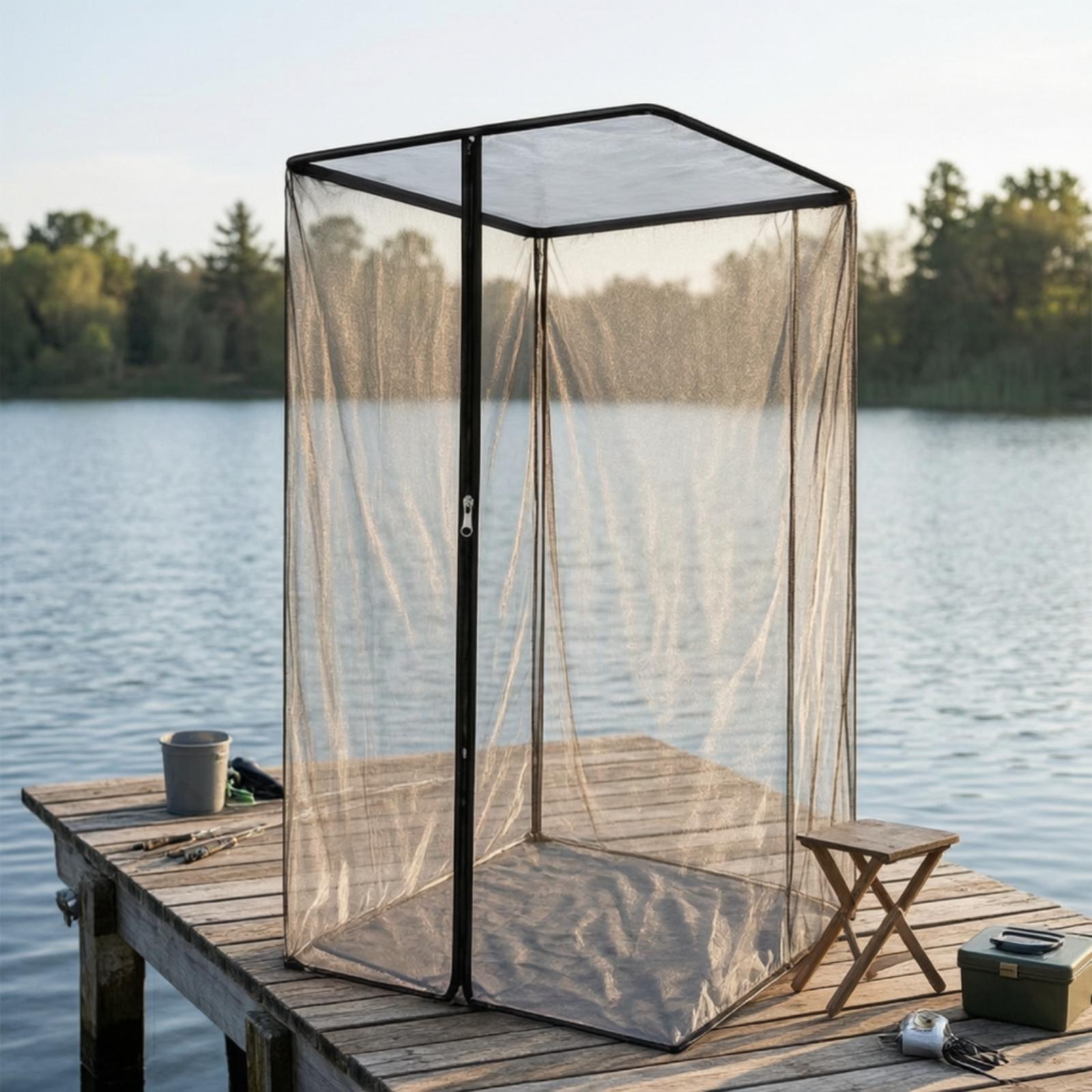 Abrigo de Pesca com Tenda de M - Camping Hammock With Mosquito Net Rainfly avaliação e preço