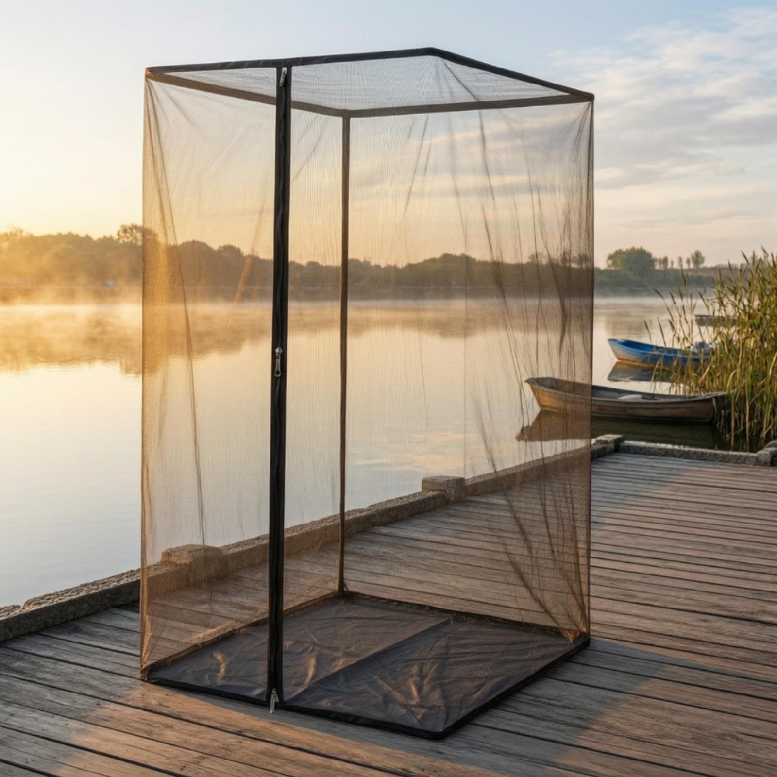 Abrigo de Pesca com Tenda de M - Camping Hammock With Mosquito Net Rainfly avaliação e preço