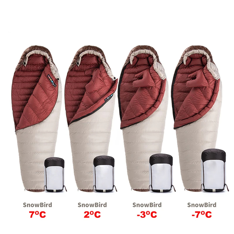 Saco de dormir Eiderdown Down  - Sleeping Bag 4 Season Down Winter avaliação e preço