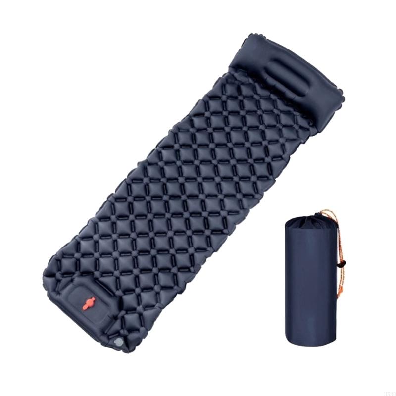 Almofada dormir com travesseir - Inflatable Camping Sleeping Pad Pillow avaliação e preço