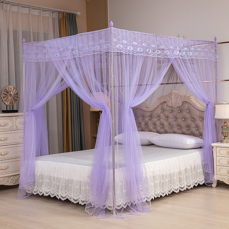 Mosquiteiro de Renda com 4 Can - Camping Hammock With Mosquito Net Rainfly avaliação e preço