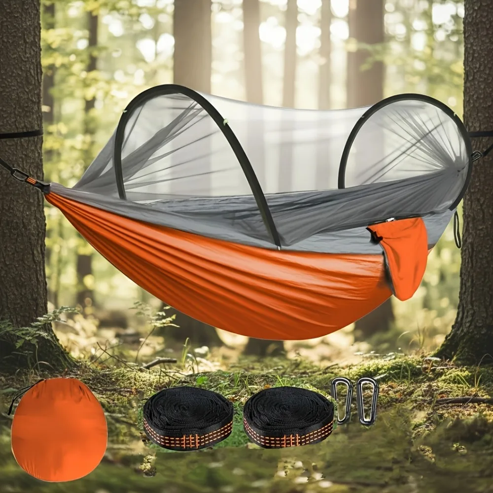 Rede de Camping Portátil Simpl - Double Hammock Portable Parachute Nylon avaliação e preço