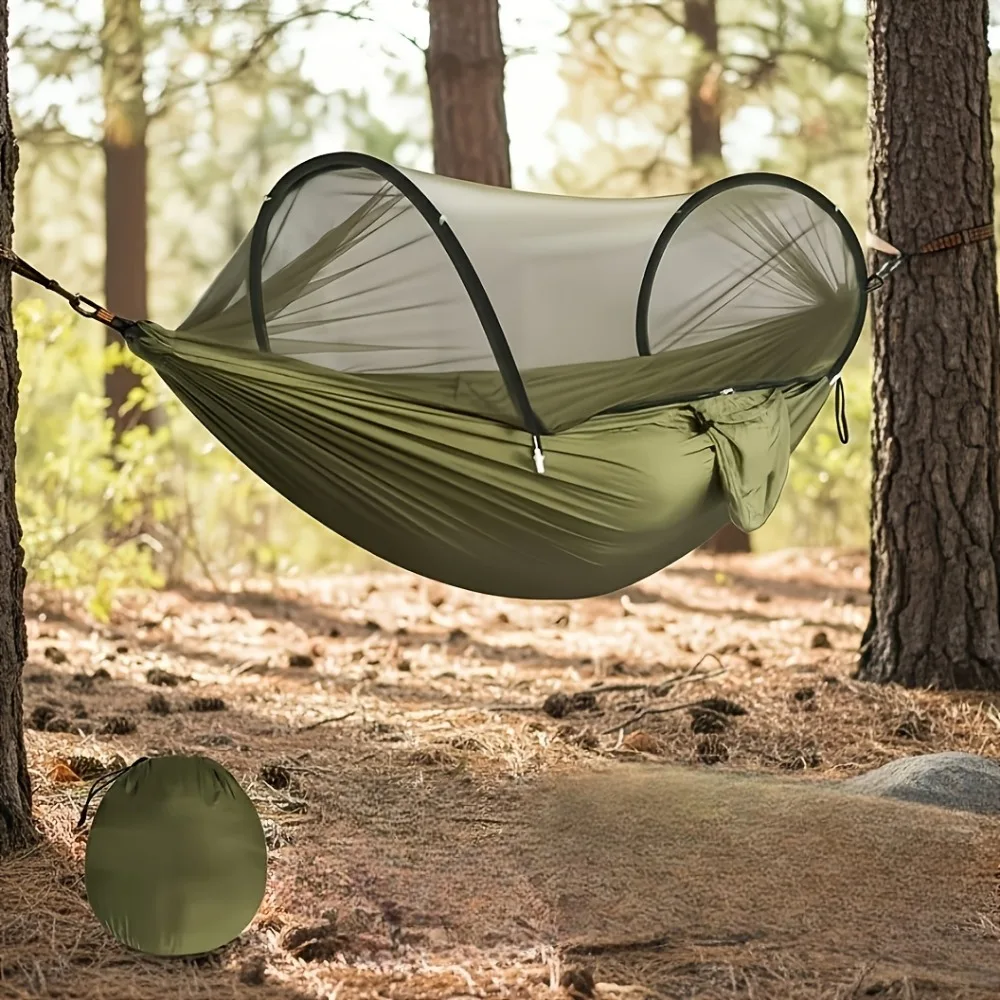 Rede de Camping Portátil Simpl - Double Hammock Portable Parachute Nylon avaliação e preço