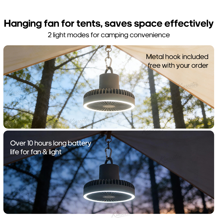 10000mAh 4000mAh Ventilador de - Camping Hammock With Mosquito Net Rainfly avaliação e preço