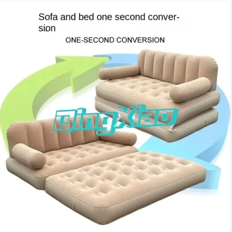 Sofá-cama inflável automático  - Camping Air Mattress Built In Pump avaliação e preço