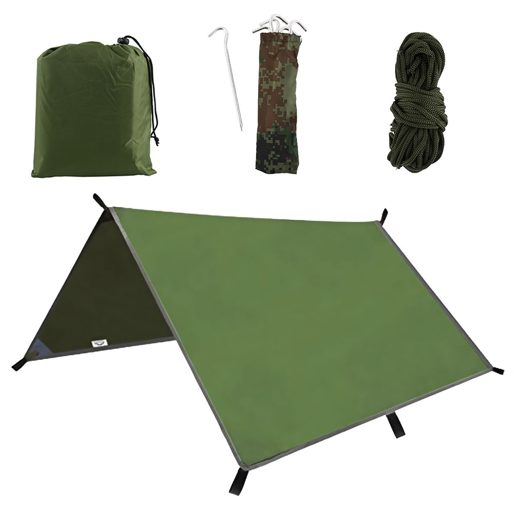 Toldo de 3x3m, à prova d'água, - Hammock Rain Fly Tarp Waterproof 3X3M avaliação e preço