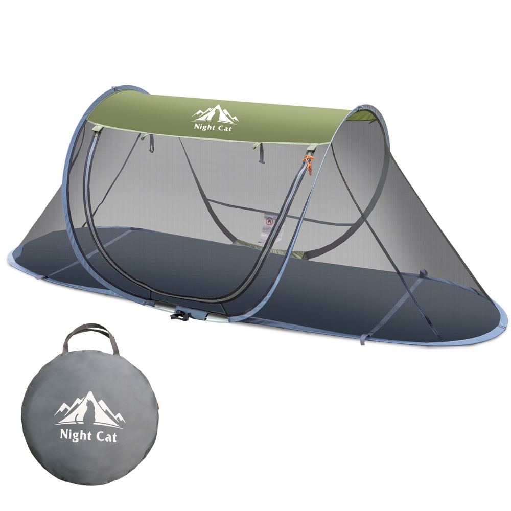 Tenda Mosquiteira Pop-up Night - Camping Hammock With Mosquito Net Rainfly avaliação e preço