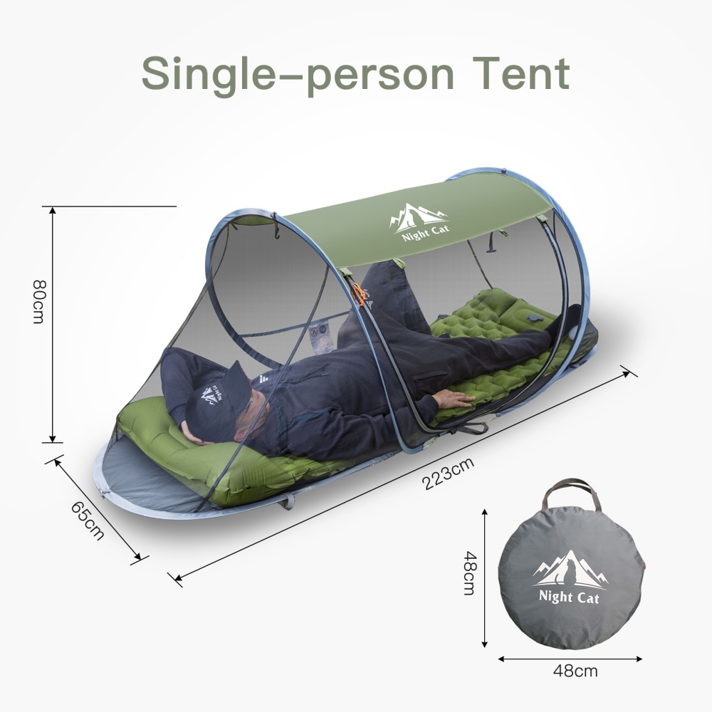 Tenda Mosquiteira Pop-up Night - Camping Hammock With Mosquito Net Rainfly avaliação e preço