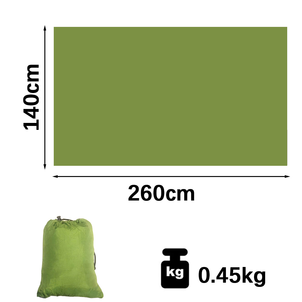 Rede de Descanso Portátil de N - Double Hammock Portable Parachute Nylon avaliação e preço